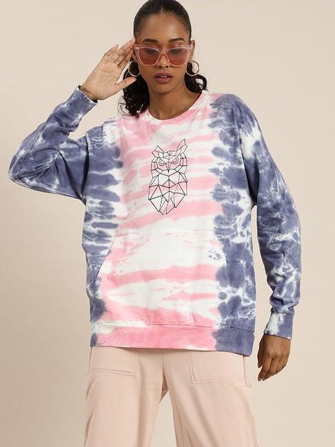 dillinger multicolor tie - dye sweatshirt