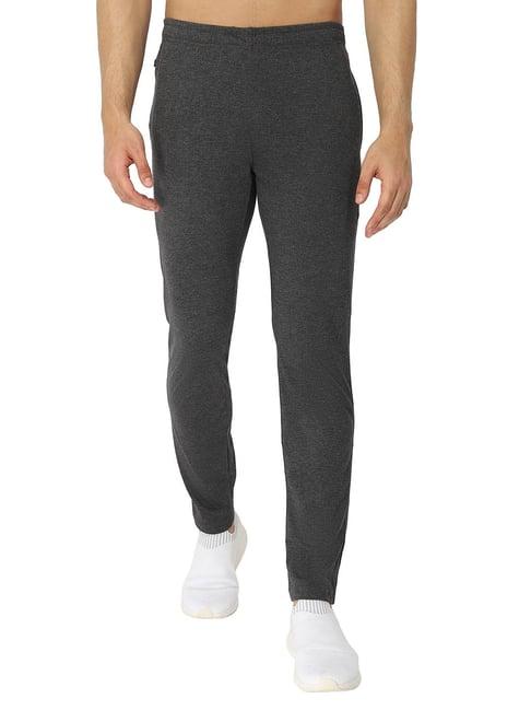 bodycare dark grey regular fit track pants