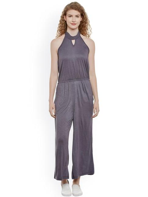 belle fille grey others jumpsuit