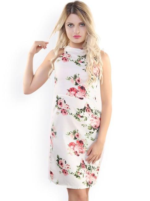 belle fille white floral print dress