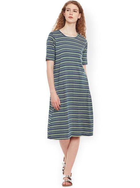 belle fille multicolor striped dress