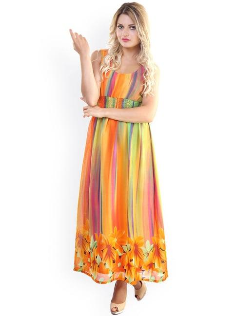 belle fille multicolor floral print dress