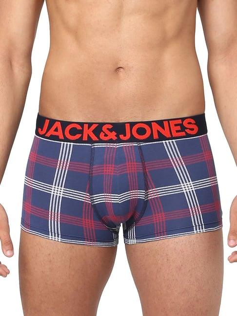 jack & jones medieval blue checks trunks