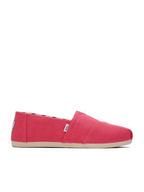 toms women's alpargata pink shoes