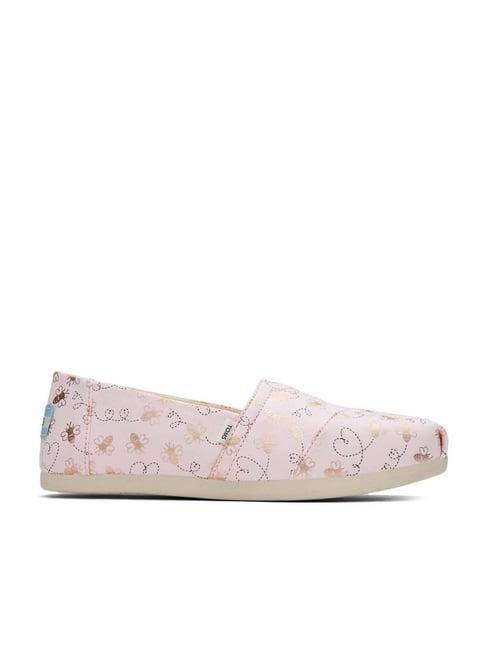 toms women's alpargata with cloudbound pink shoes