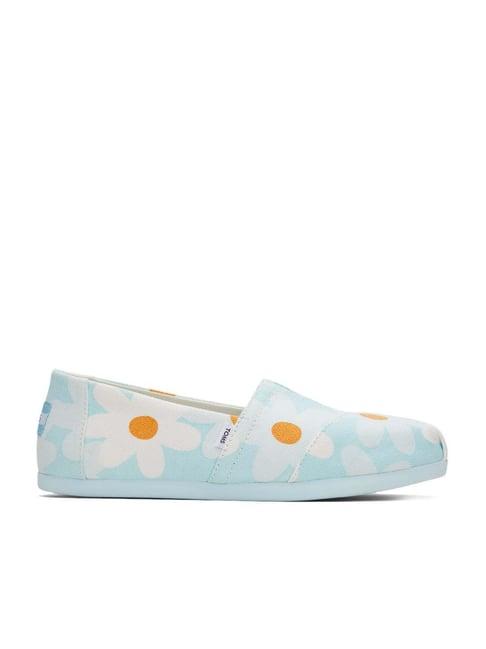 toms women's alpargata with cloudbound sky blue shoes