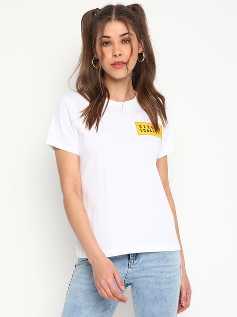 belliskey white crew t-shirt