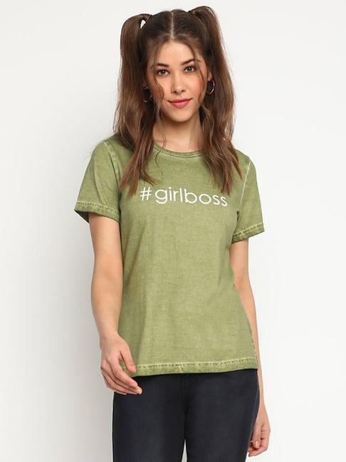 belliskey green crew t-shirt