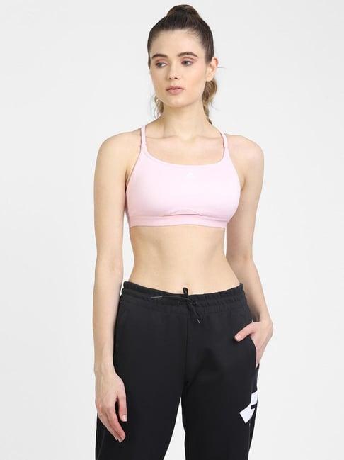 adidas pink sports bra