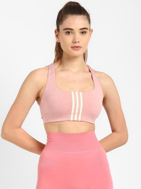 adidas pink sports bra