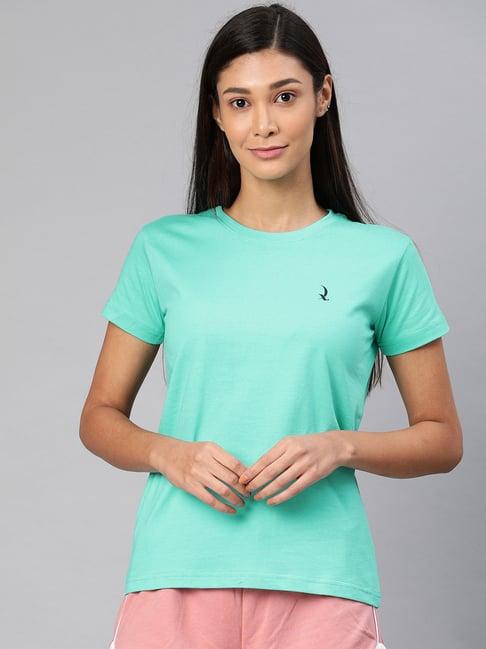 quarantine green cotton t-shirt