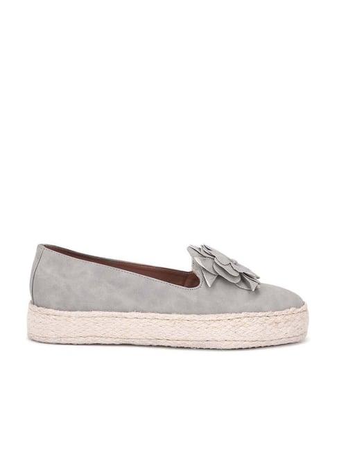 forever 21 women's grey espadrille shoes