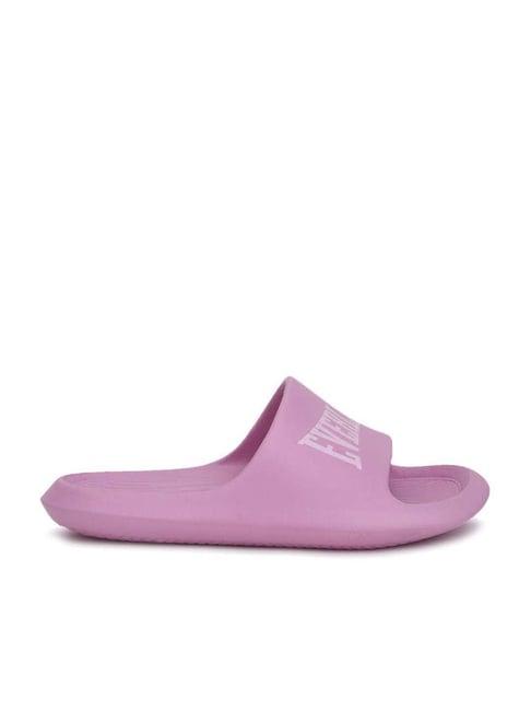 forever 21 women's purple slides