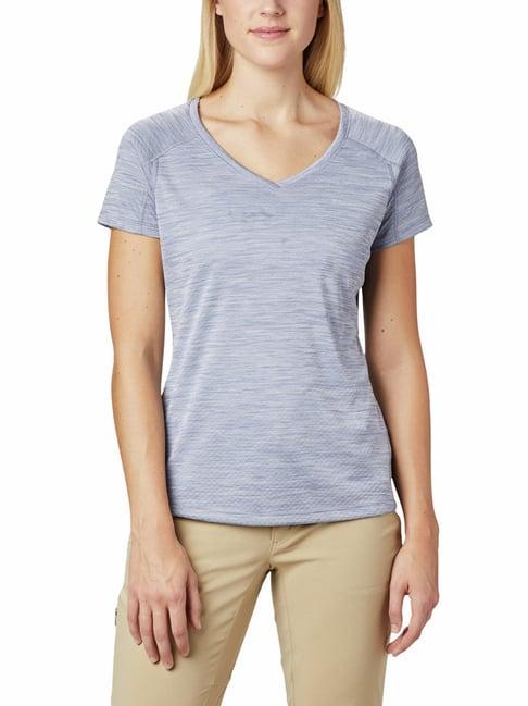 columbia blue zero rules v-neck t-shirt