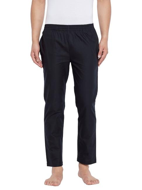 hypernation black regular fit pyjamas