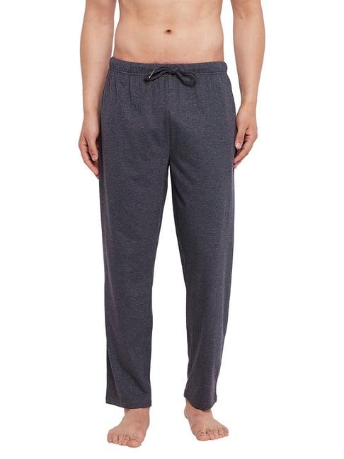 hypernation blue melange regular fit pyjamas