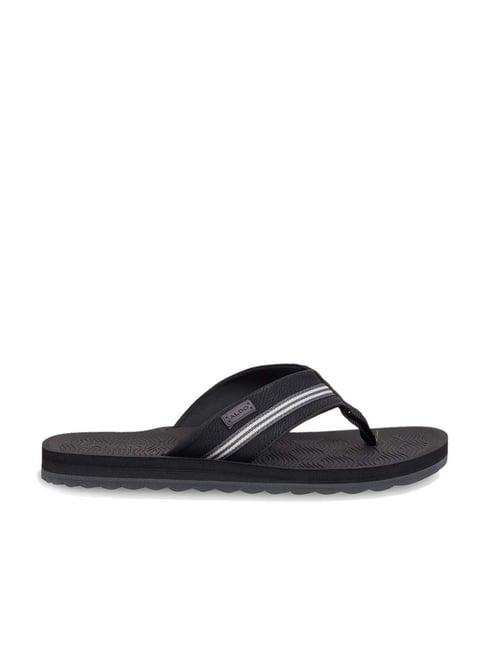 aldo men's core black flip flops