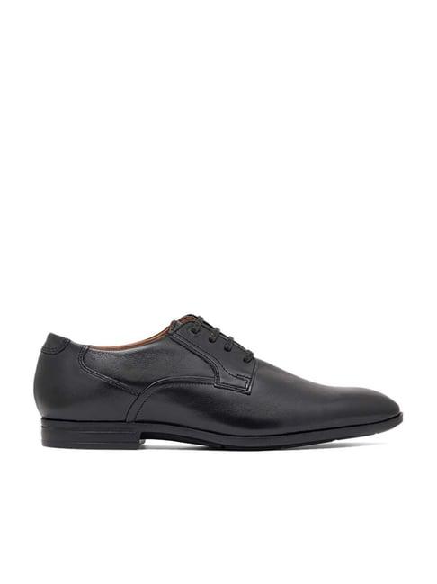 ruosh men's colombo black derby shoes