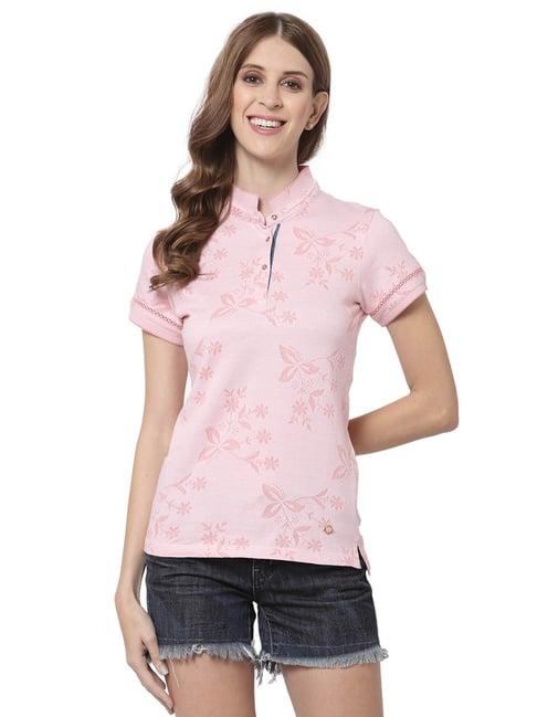 juelle pink printed t-shirt