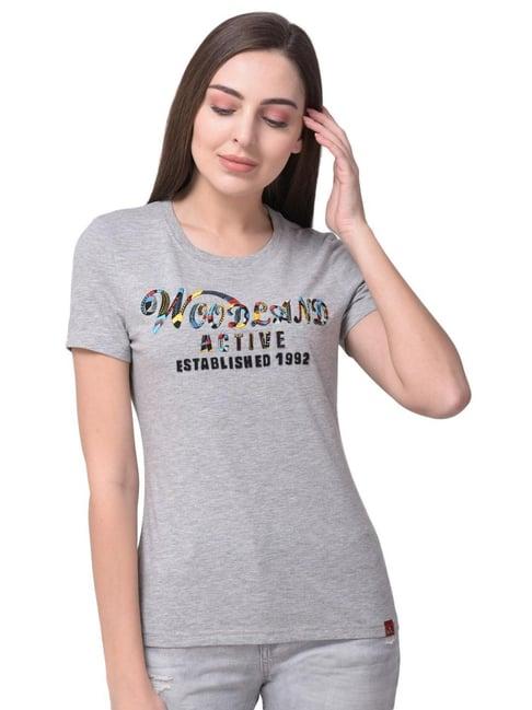 woodland grey graphic print t-shirt