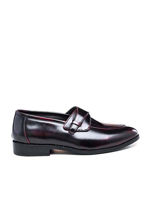 monkstory men's drezzire cherry loafers