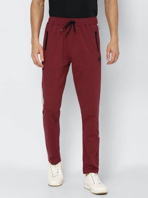 louis philippe maroon lounge pant