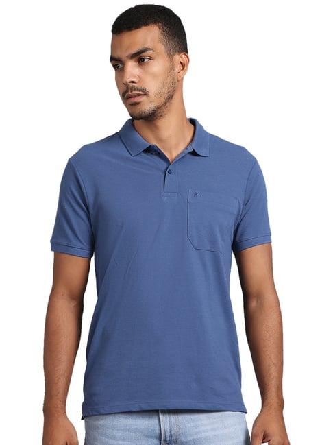 venitian- forbidden clothing sky blue polo t-shirt