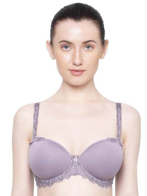 triumph lilac padded bra