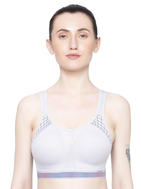 triumph grey printed sports bra