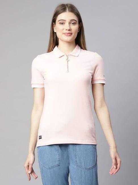 global republic light pink regular fit top