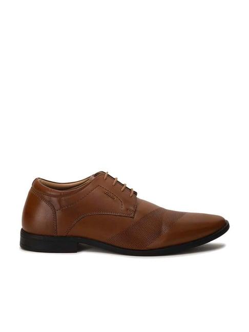 bata men's tan derby shoes