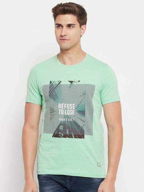 duke foam green crew t-shirt