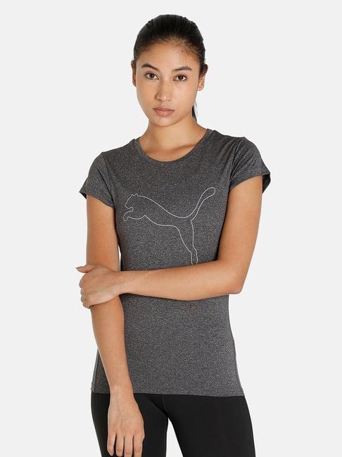 puma active heather slim fit t-shirt