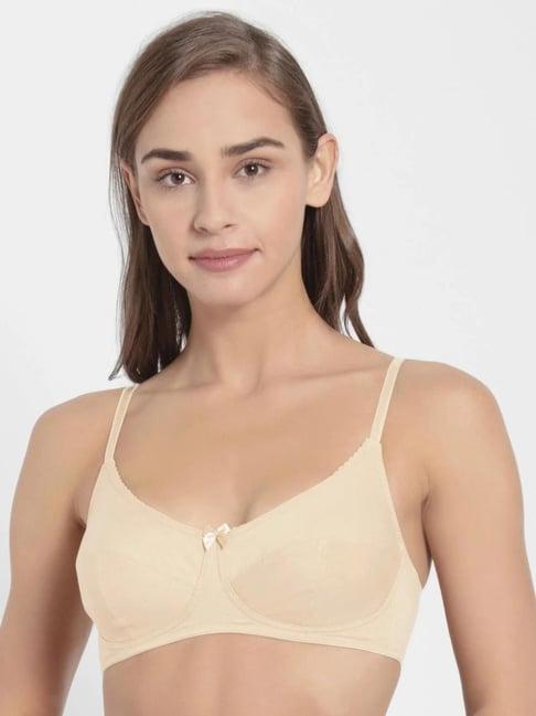 jockey beige non-padded bra