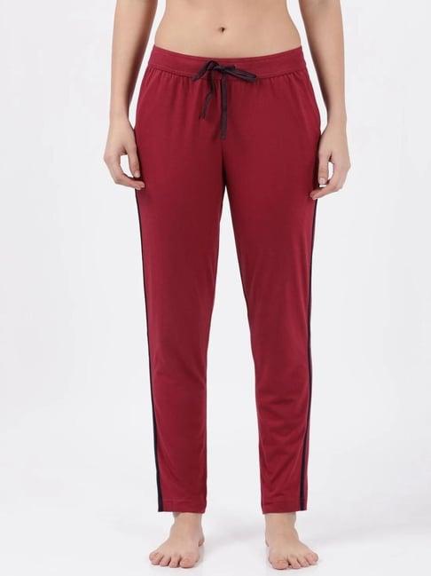 jockey red trackpants