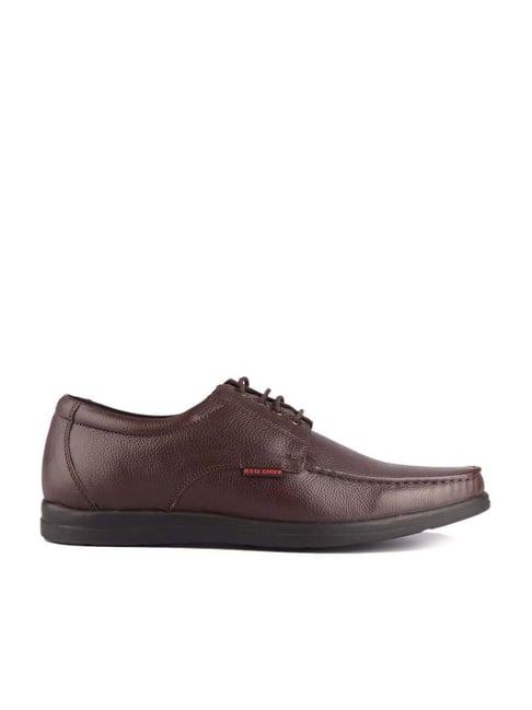 red chief men's brown derby shoes