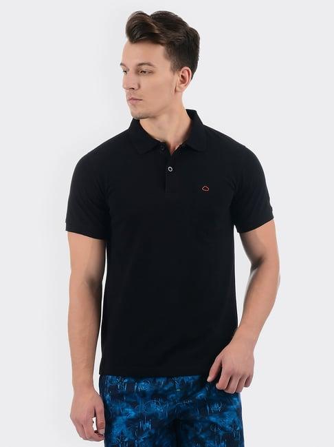 sweet dreams black regular fit polo t-shirt