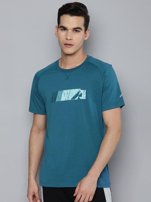 alcis blue round neck t-shirt