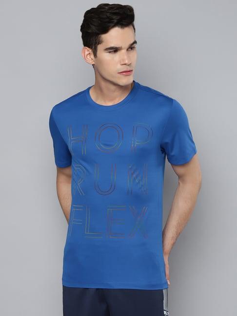 alcis sky blue round neck t-shirt