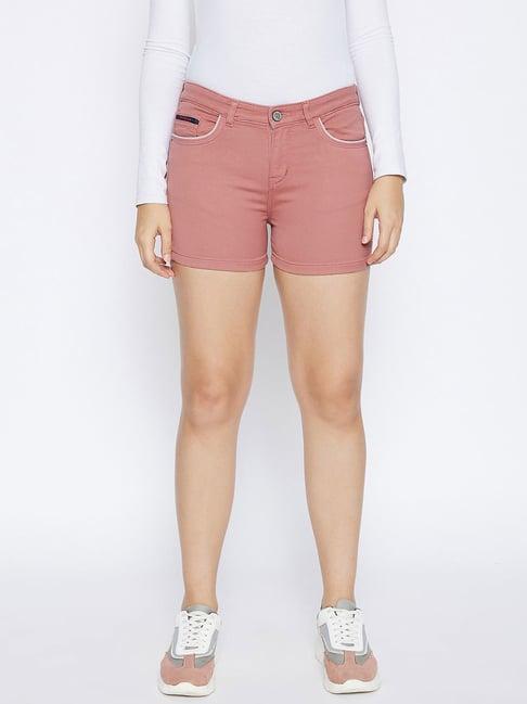 crimsoune club pink slim fit shorts