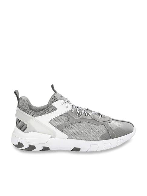 geox men's grey casual sneakers