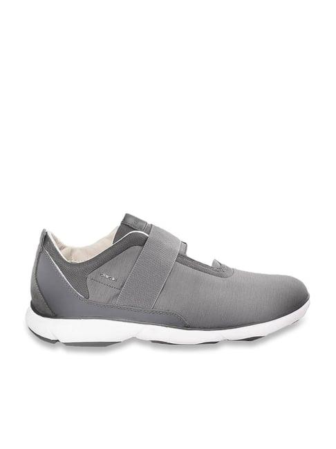 geox men's grey casual sneakers