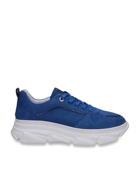 bugatti women's blue sneakers