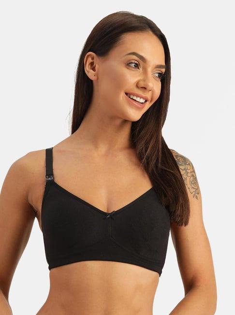 inner sense black maternity bra