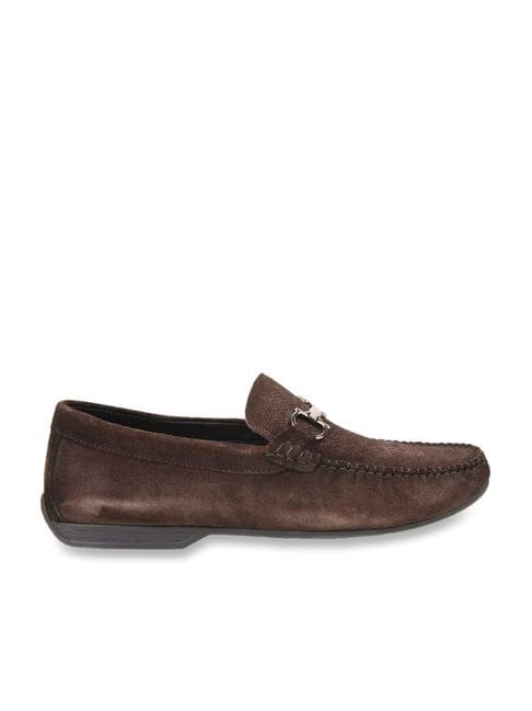 regal men's brown casual loafers