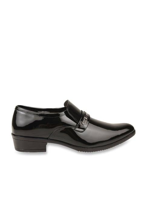 regal men's black formal loafers