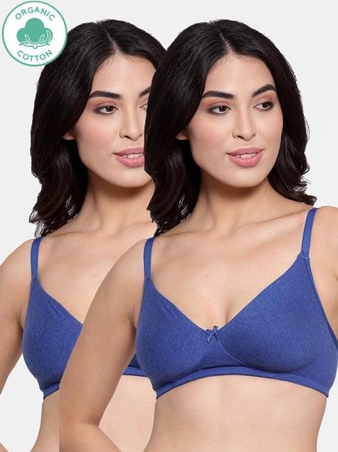 inner sense blue bra (pack of 2)