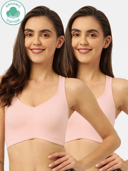 inner sense light pink bra (pack of 2)