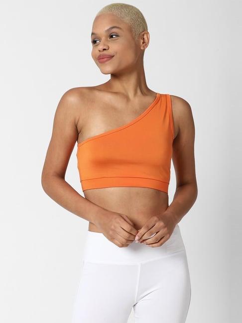 forever 21 orange non-padded bra