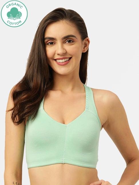 inner sense green padded bra